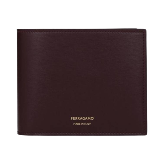 Ferragamo Classic Wallet Dark Barolo