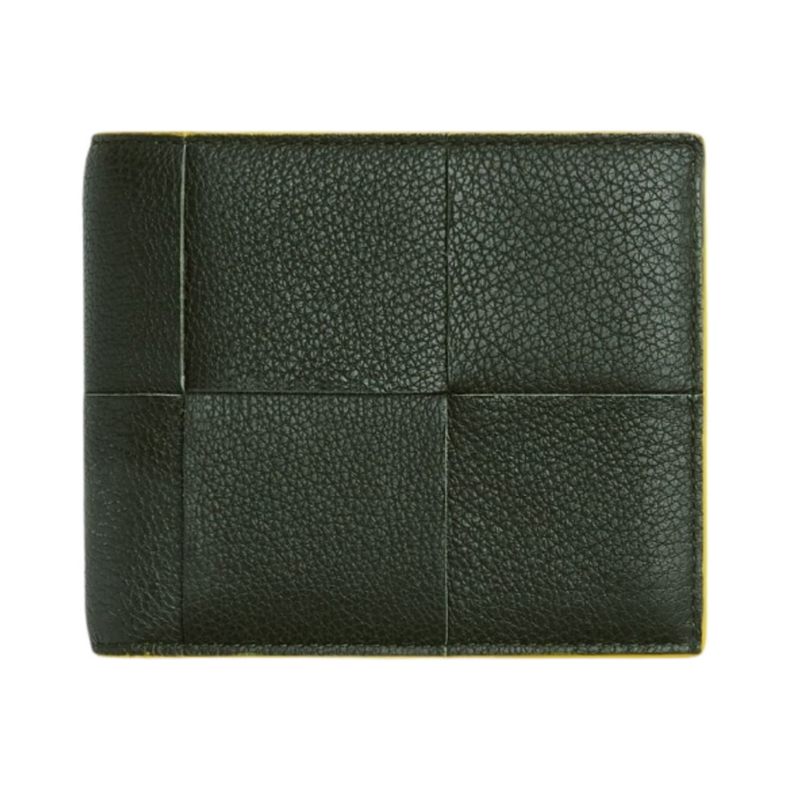 보테가 베네타 카세트 코인 반지갑 캠핑 폴른(Bottega Veneta Cassette Bi-Fold Wallet with Coin Purse Camping Pollen) - 1