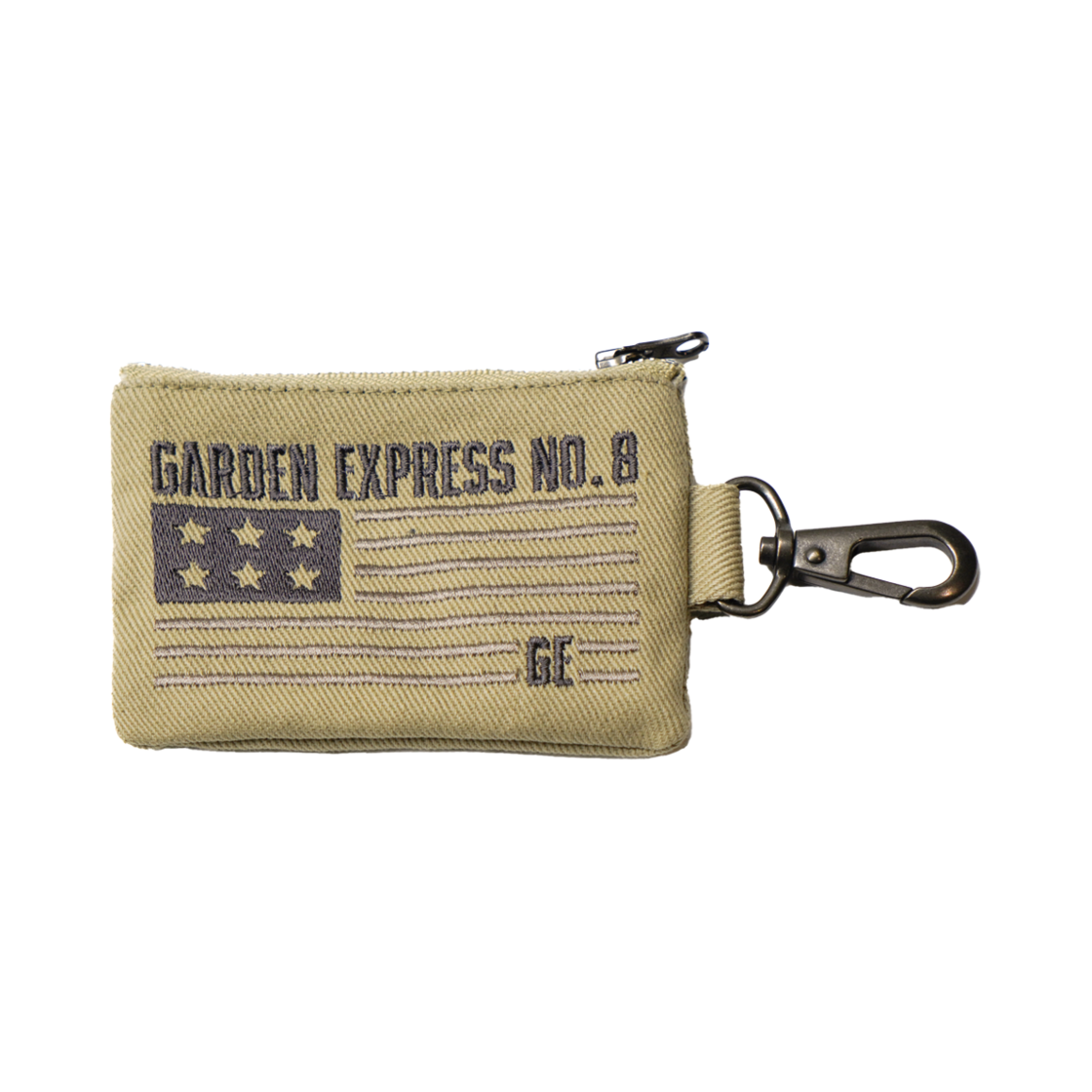 가든익스프레스 카드 케이스 키링 베이지(Garden express Card Case Key Ring beige)