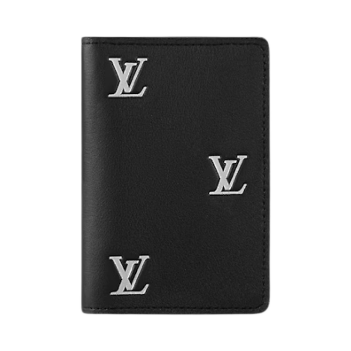 M83192 Louis Vuitton Pocket Organizer Black Silver