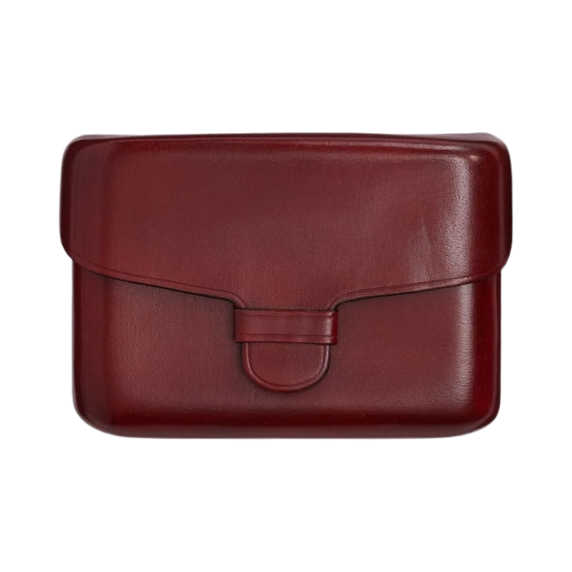 르메르 일부세토 카드 홀더 베지터블 탠 레더 파이어 브릭(Lemaire Il Bussetto Card Holder Vegetable-Tanned Leather Fire Brick)