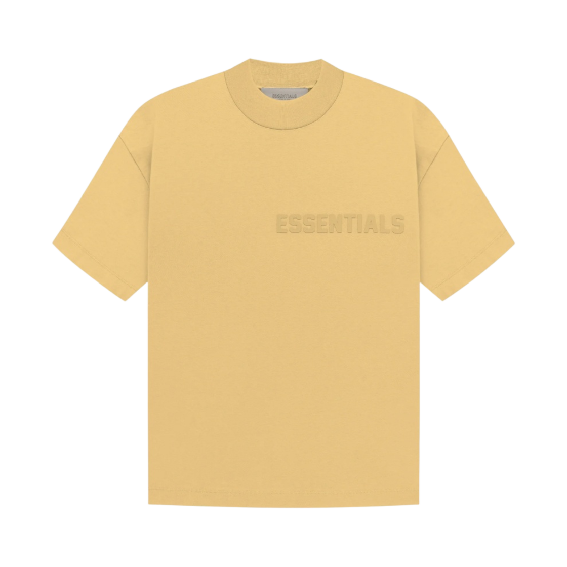 (W) 에센셜 숏슬리브 티셔츠 라이트 투스칸 - 23SS((W) Essentials SS T-Shirt Light Tuscan - 23SS) - 1