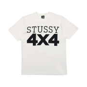 Stussy 4x4 T-Shirt White