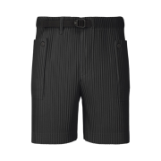 Homme Plisse Issey Miyake Flip Shorts Black