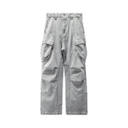 Ignota Core:8 Washed Cargo Pants Light Grey