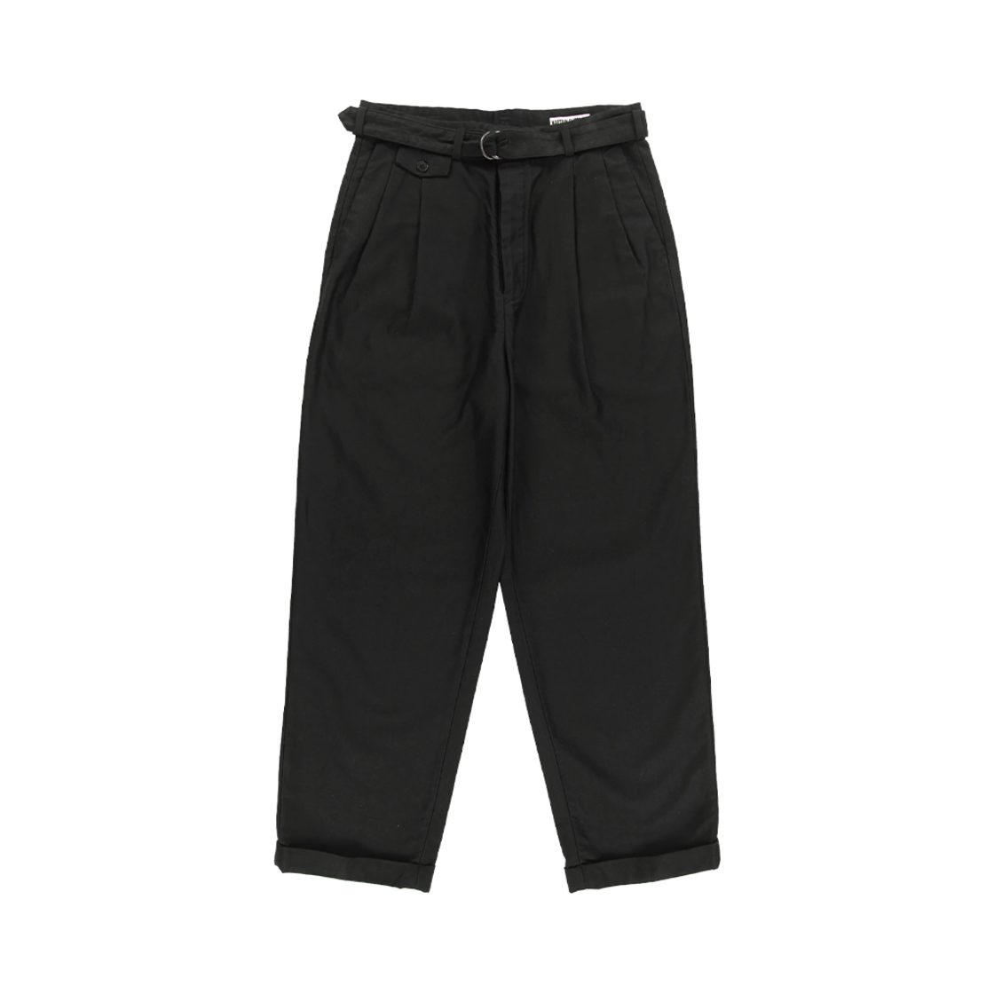 A0KS0000OZST Kaptain Sunshine Belted Riviera Pantalon Black