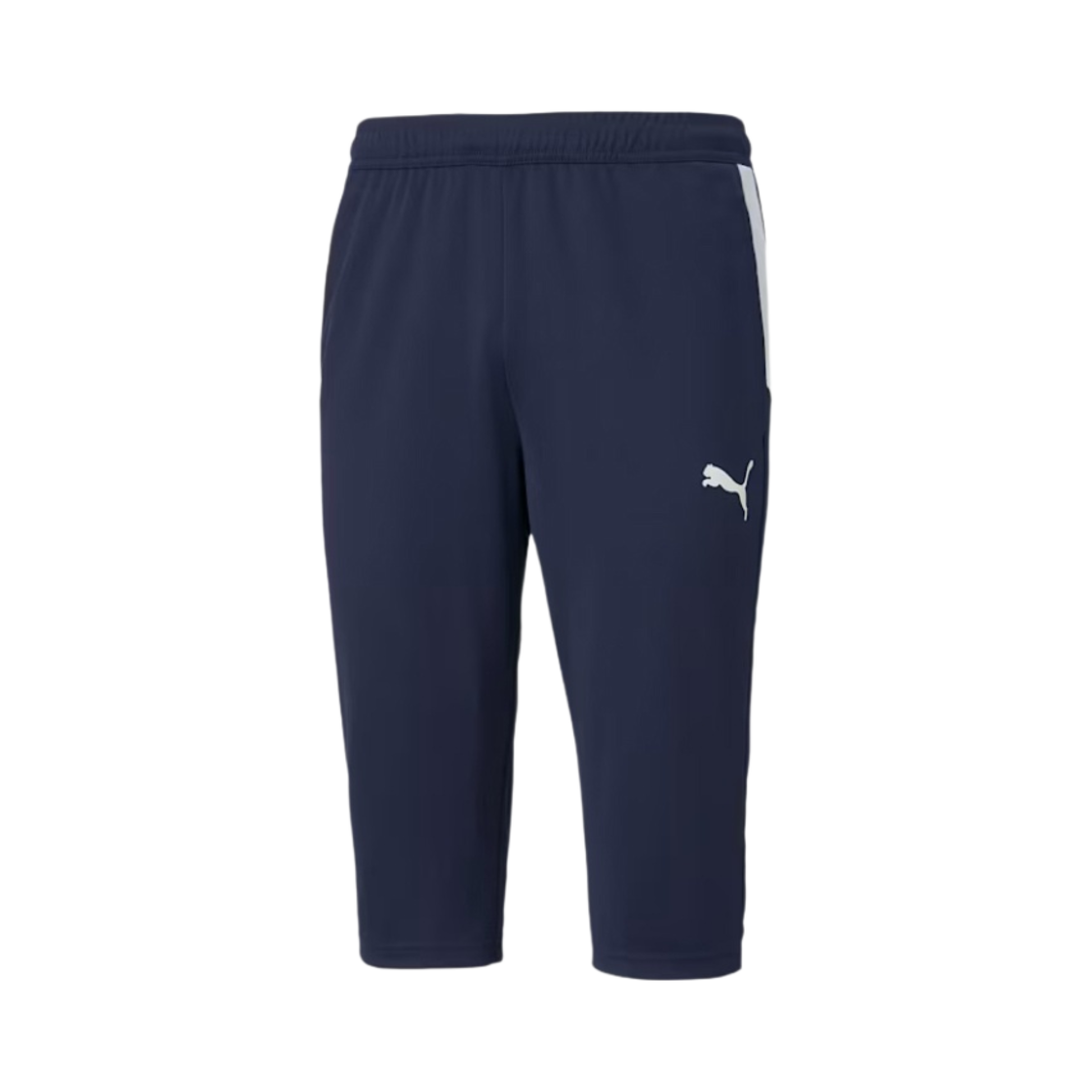 657271-06 Puma Team Liga Training 3/4 Football Pants Peacoat