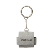 Balenciaga Cash Metallic AirPods Pro Case Silver