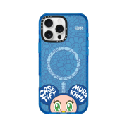 Casetify x Murakami Takashi iPhone Mr. Dob Blue Magsafe Compatible Impact Case Sky Blue