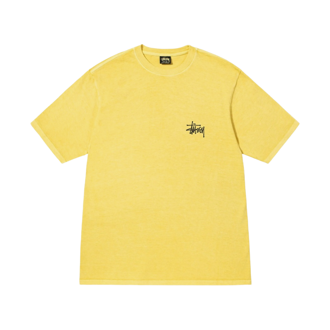 스투시 베이직 스투시 피그먼트 다이드 티셔츠 버터 2022(Stussy Basic Stussy Pigment Dyed T-Shirt Butter 2022) - 2