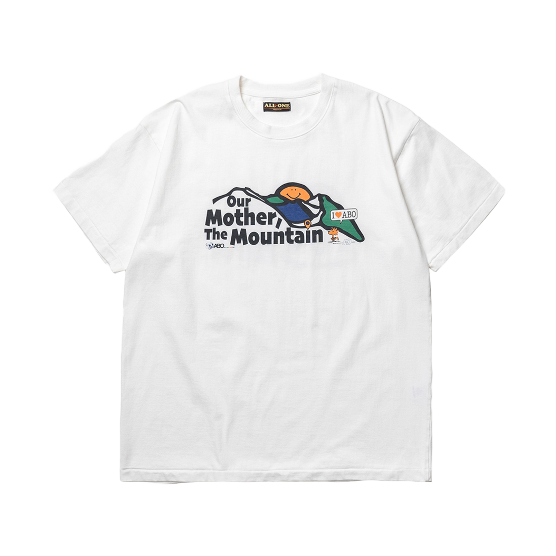 ABO01 ABO Mother T-Shirt White