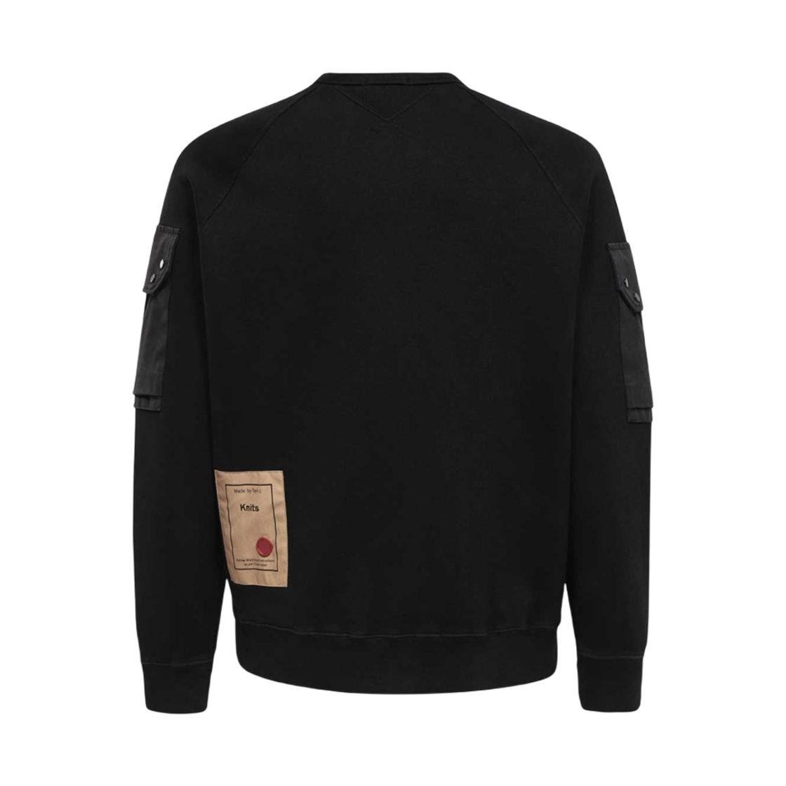 텐씨 멀티 포켓 스냅 크루넥 스웨트셔츠 블랙(Ten C Multi Pocket Snap Crewneck Sweatshirt Black) - 2