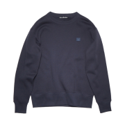 Acne Studios Fairview Face Crewneck Sweatshirt Navy