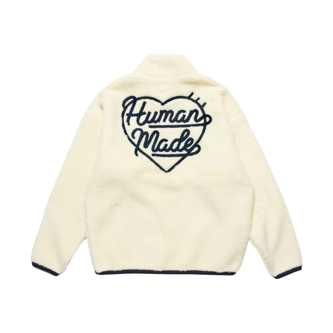 휴먼 메이드 보아 플리스 풀오버 화이트(Human Made Boa Fleece Pullover White) - 1