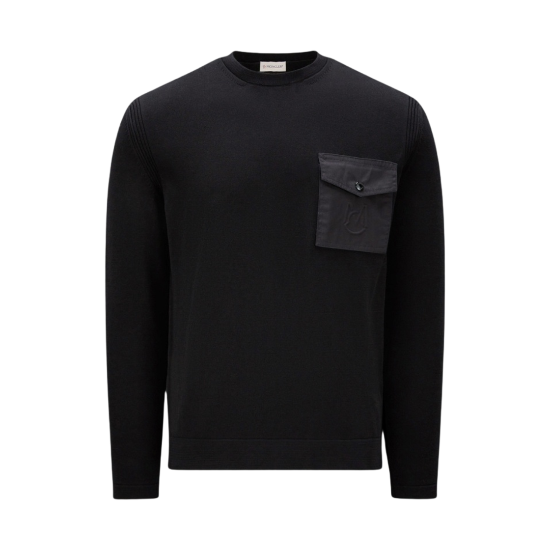 몽클레르 점퍼 포켓 블랙 - 23SS(Moncler Jumper With Pocket Black - 23SS) - 1