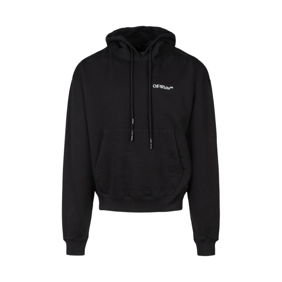 오프화이트 카라바지오 크라운 오버 후드 블랙(Off-White Caravaggio Crown Over Hoodie Black) - 2