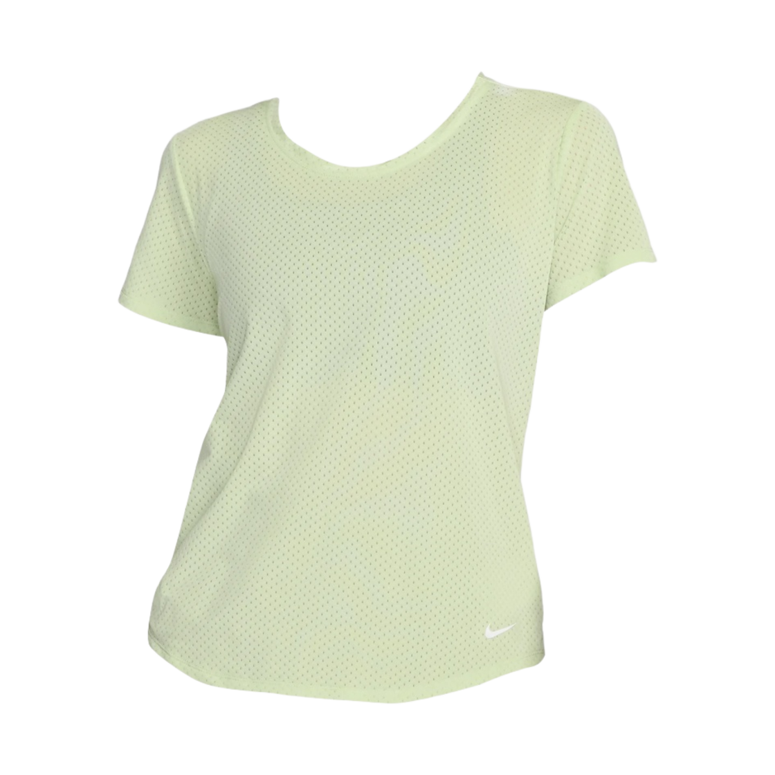 DX0132-343 (W) Nike Dri-Fit One Breathe T-Shirt Honeydew White - Asia