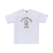 BAPE City Camo College T-Shirt White Grey