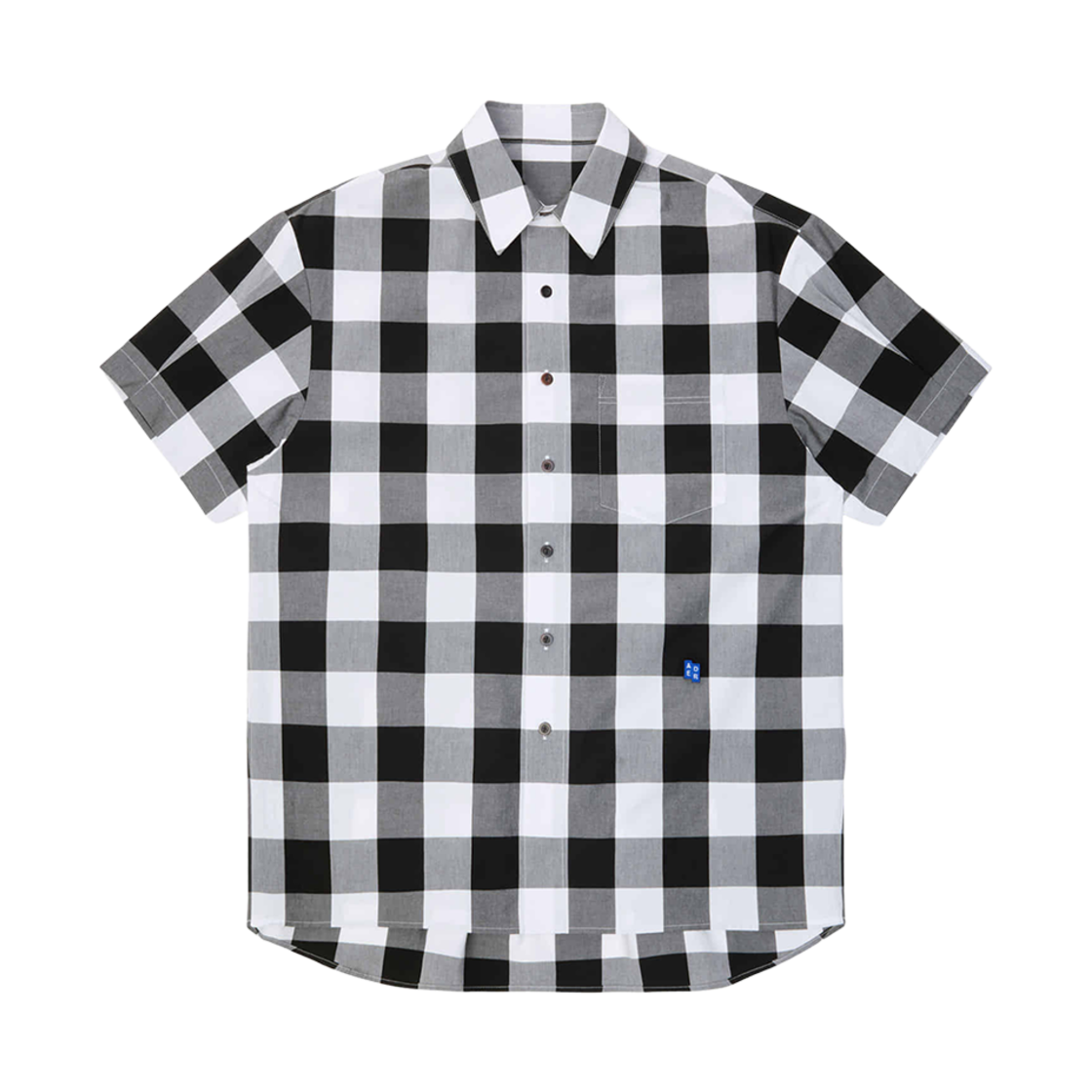 BO42FYSH0205BK Ader Error Sig; BL Tag Half Sleeve Shirt 02 Noir