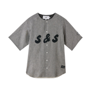 Safarispot S&S Baseball Short Sleeve Shirt Black