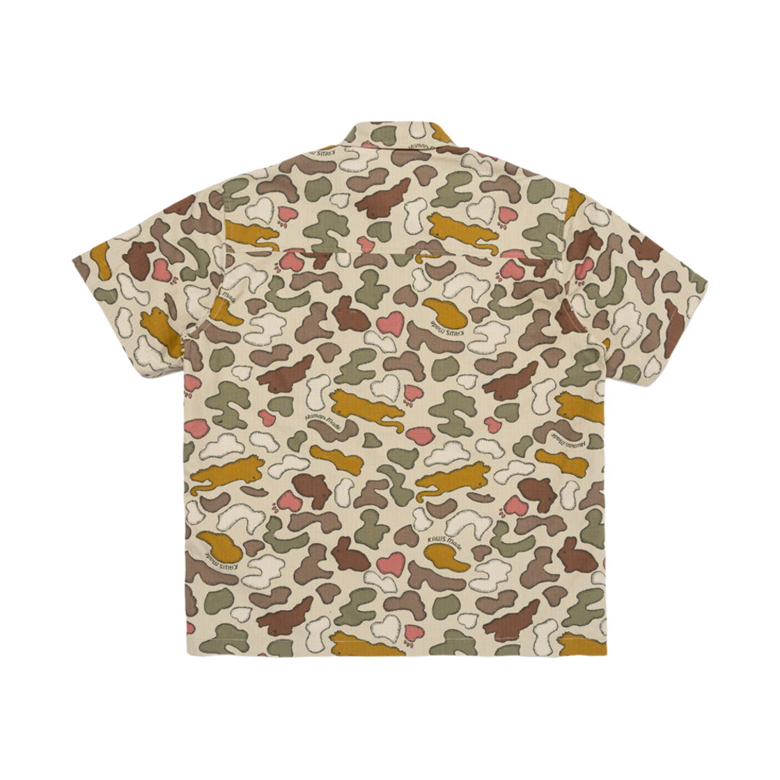 휴먼 메이드 x 카우스 카모 셔츠 브라운(Human Made x Kaws Camo Shirt Brown) - 2