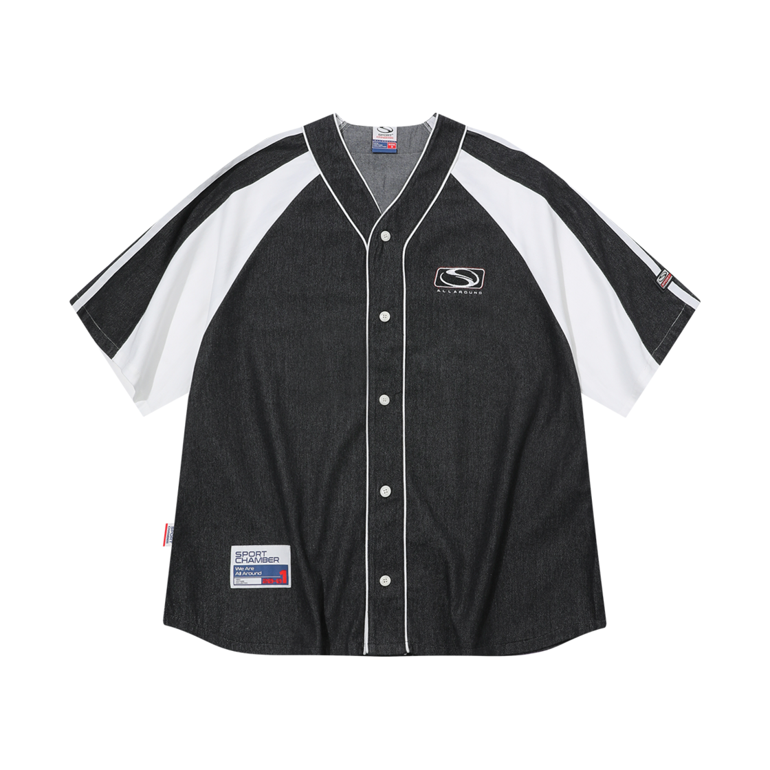 스포츠챔버 SC 플래시 베이스볼 져지 블랙