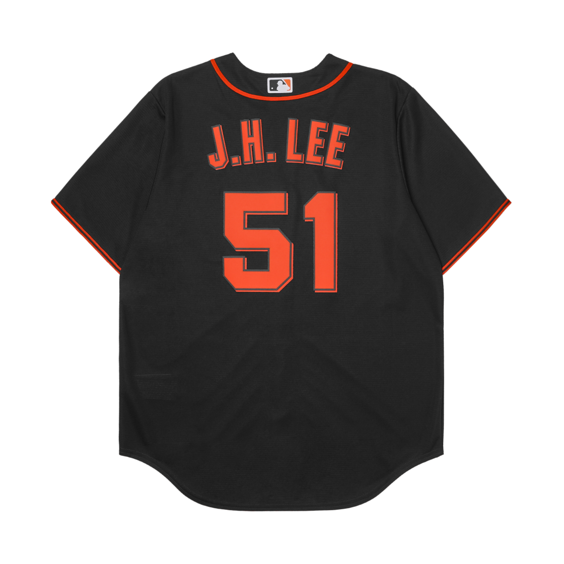 나이키 MLB 샌프란시스코 자이언츠 이정후 얼트 레플리카 저지 블랙(Nike MLB San Francisco Giants Lee Jung Hoo Alt Replica Jersey Black)