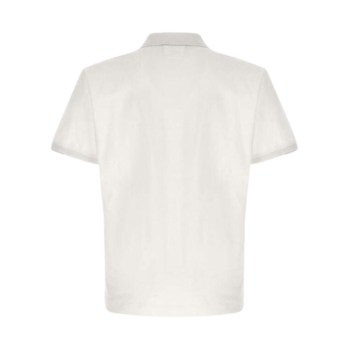 C.P. 컴퍼니 메트로폴리스 시리즈 스트레치 피케 폴로 셔츠 화이트 - 24SS(C.P. Company Metropolis Series Stretch Piquet Polo Shirt White - 24SS) - 2
