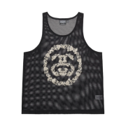 Stussy x Denim Tears Mesh Tank Black