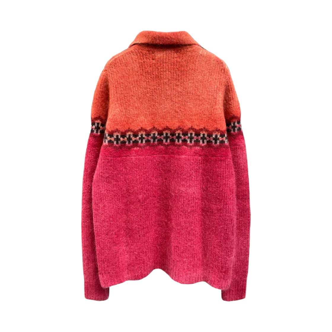 란라 비마 울 블렌드 니트 집업 에그플랜트(Ranra Vima Wool Blend Knit Zip Up Eggplant) - 2
