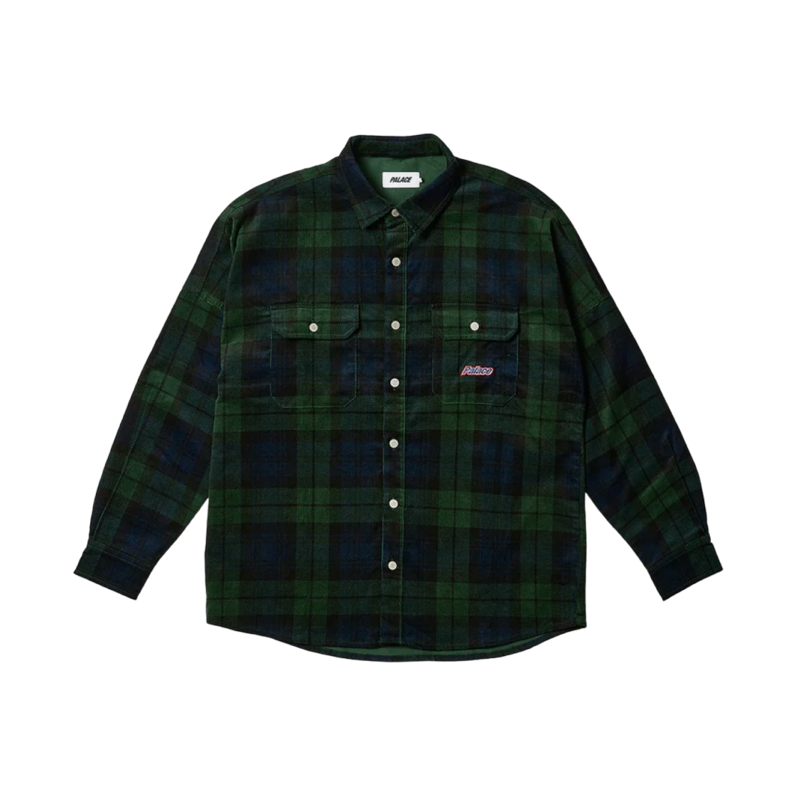 팔라스 드롭 숄더 코드 셔츠 타탄 - 23FW