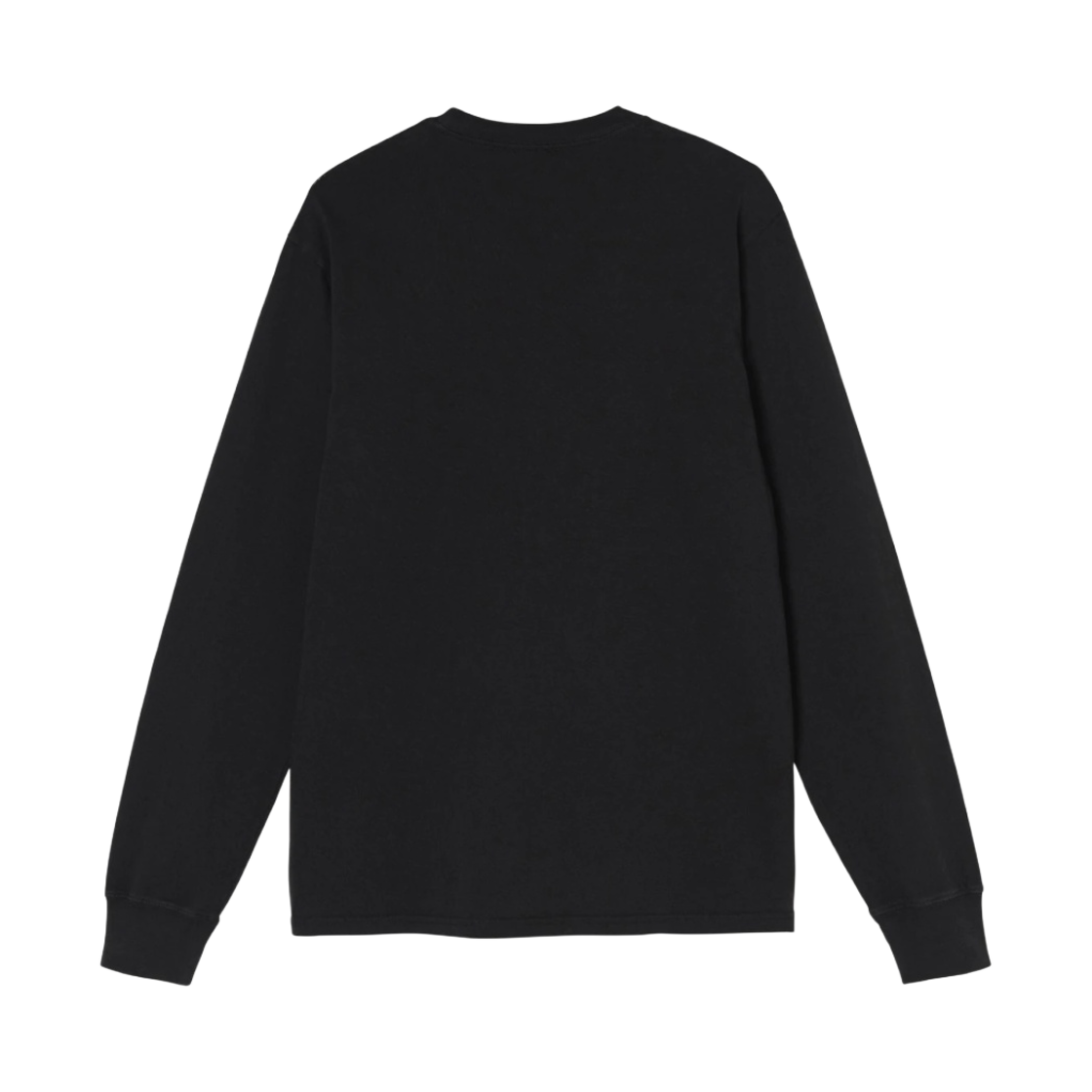 스투시 S 리쓰 피그먼트 다이드 롱슬리브 티셔츠 블랙(Stussy S Wreath Pigment Dyed LS T-Shirt Black) - 2