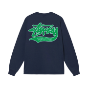 Stussy Slugger LS T-Shirt Navy