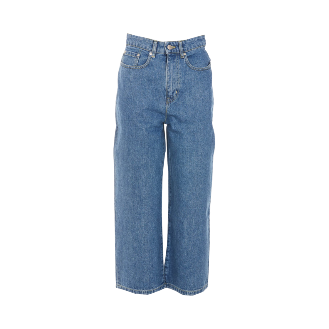 (W) 겐조 수미레 크롭 진 라이트 블루((W) Kenzo Sumire Cropped Jeans Light Blue)