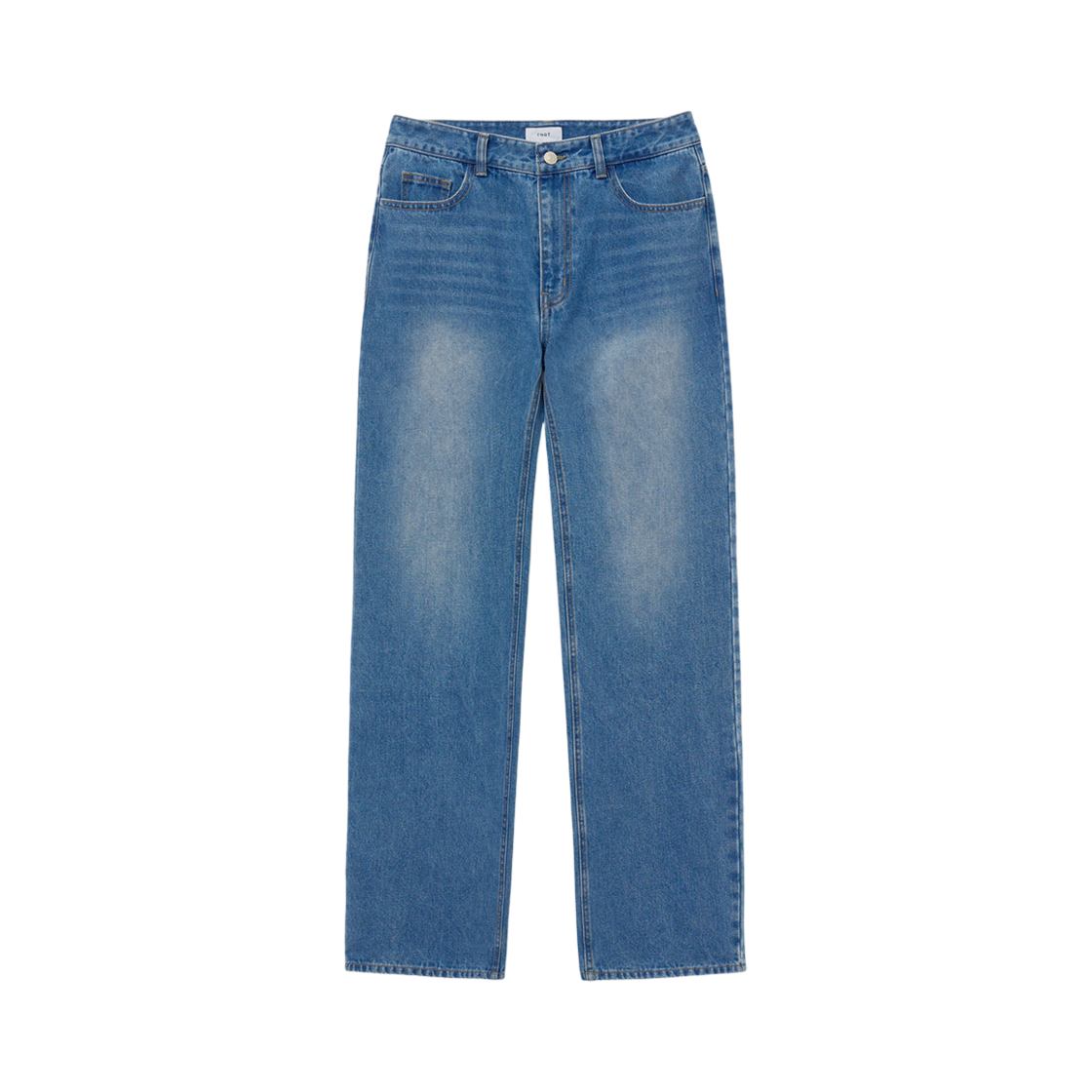 TNPA5E103B3 TNGT Semi Wide Straight-fit Denim Pants Vintage Blue