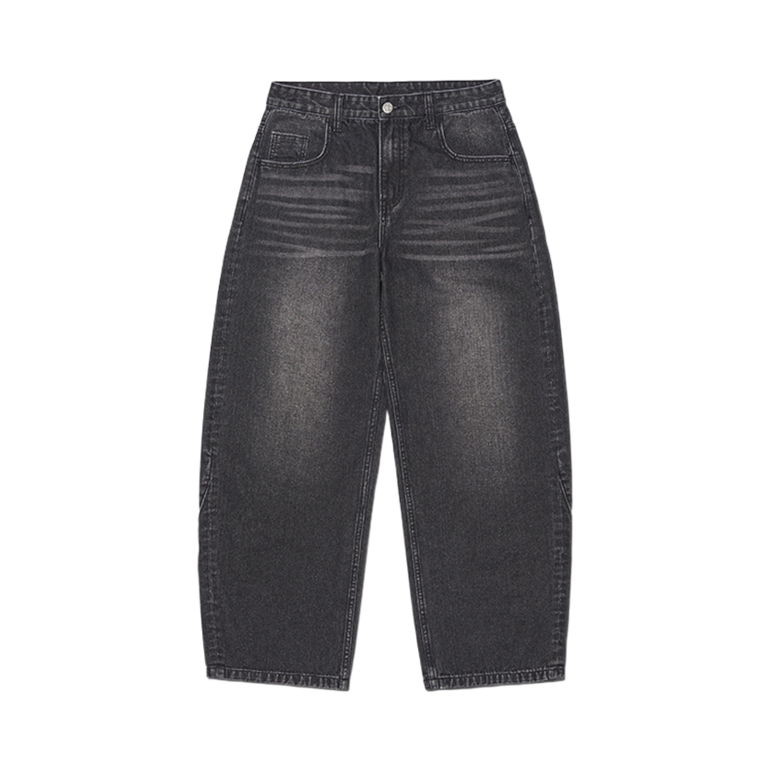 노매뉴얼 B.C.L 데님 팬츠 워시드 블랙(NOMANUAL B.C.L Denim Pants Washed Black) - 1