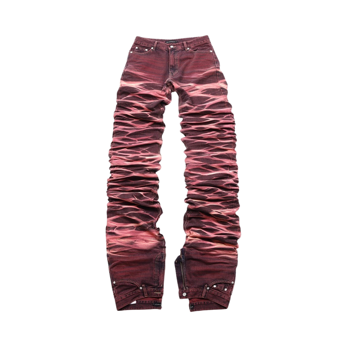 써저리 윤슬 롱 더블 진 플레임(Surgery Yoonseul Long Length Double Jeans Flame)
