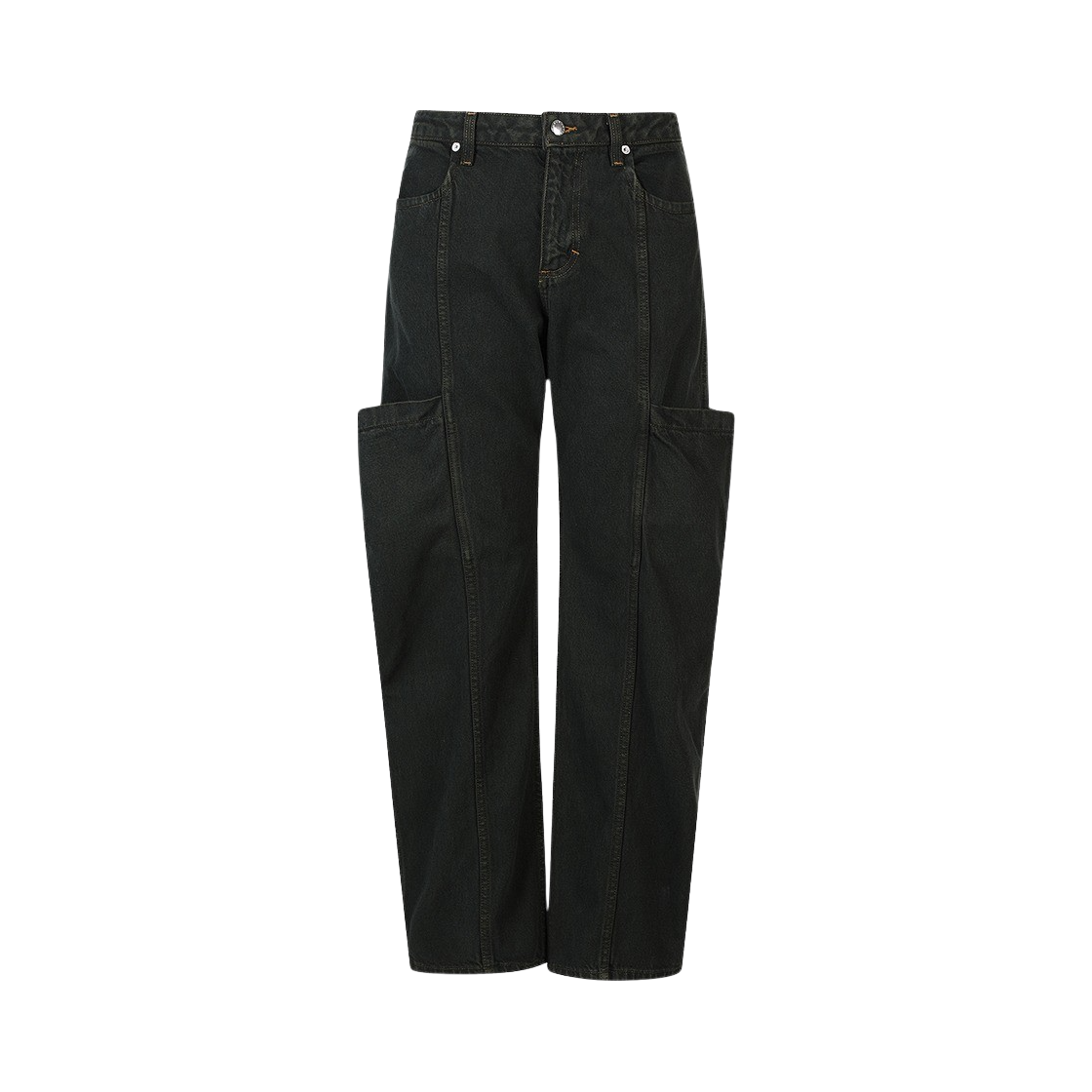 KM4BPADEL18BK Eckhaus Latta Pocket Jean Pine