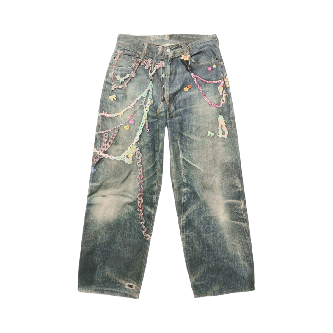 아크네 스튜디오 배기 핏 진 1981M 미드 블루(Acne Studios Baggy Fit Jeans 1981M Mid Blue)