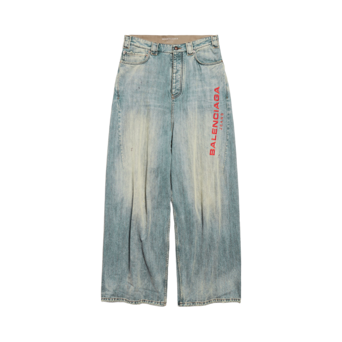 831599TNW655760 Balenciaga Baggy Pants Stained