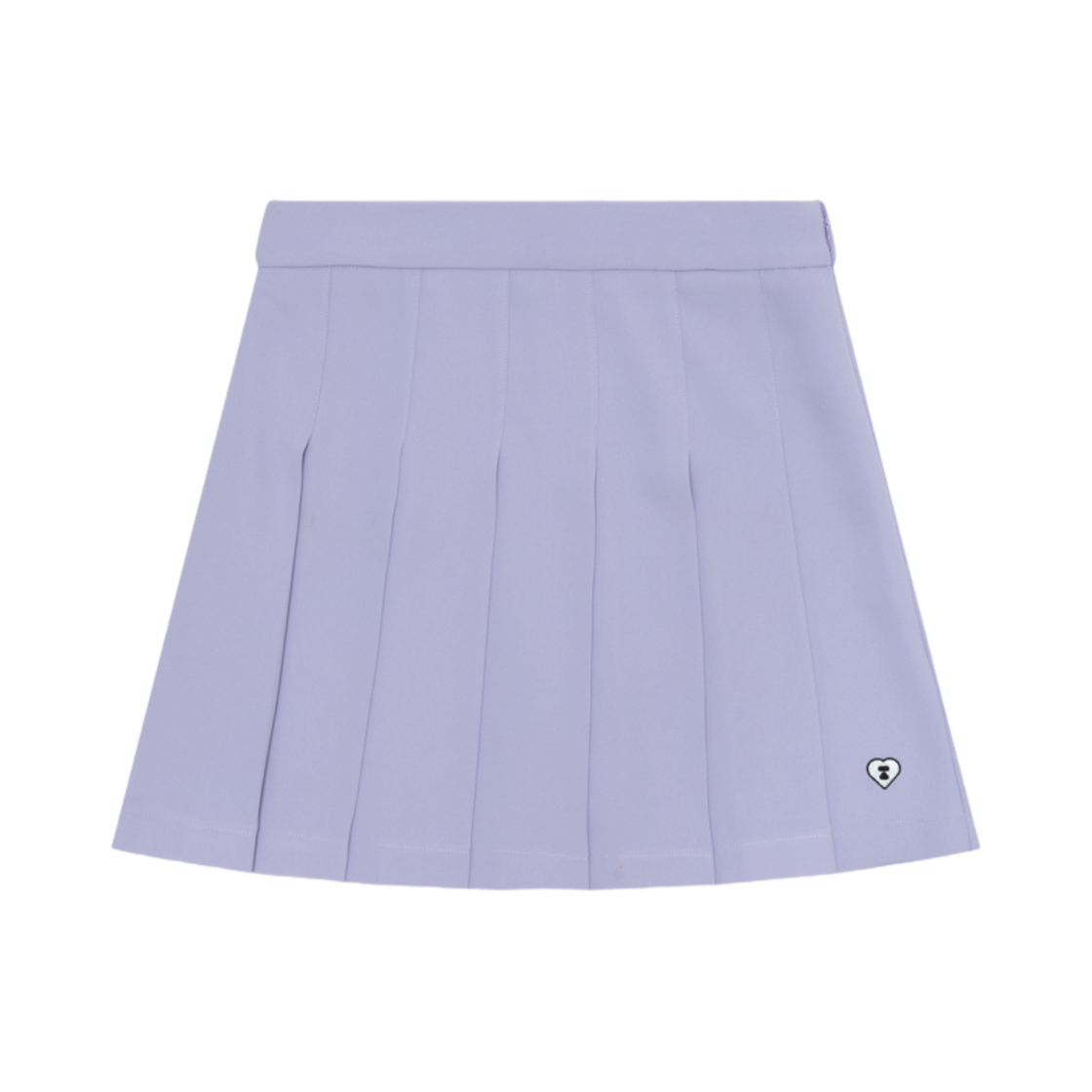 (W) 베이프 플리츠 미니 스커트 스모키 그레이프((W) BAPE Pleated Mini Skirt Smoky Grape) - 1