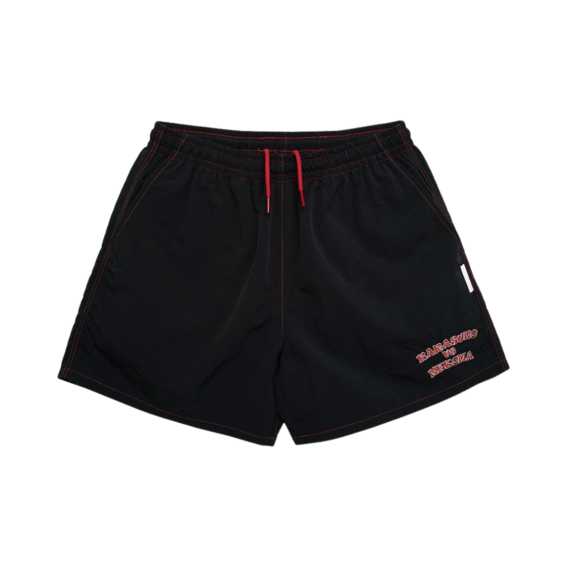 ERHKB001_02 EERST x HAIKYU!! Versus Swim Shorts Black