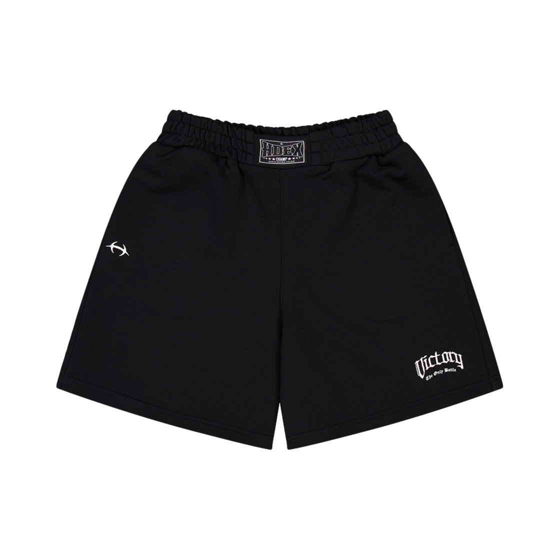 에이치덱스 우먼스 와이드 웨이스트 버뮤다 쇼츠 블랙