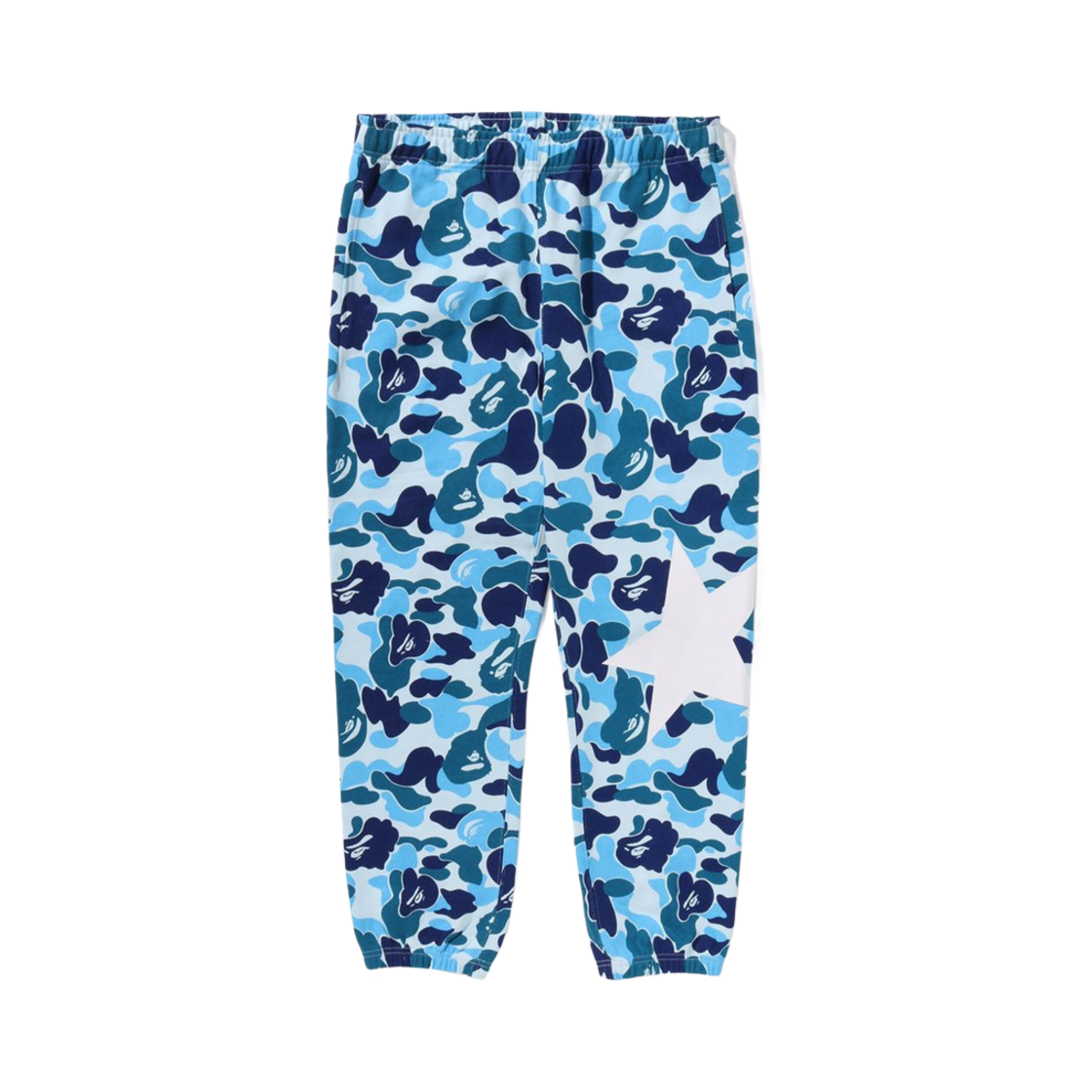 베이프 ABC 카모 스웨트팬츠 블루(BAPE ABC Camo Sweatpants Blue)
