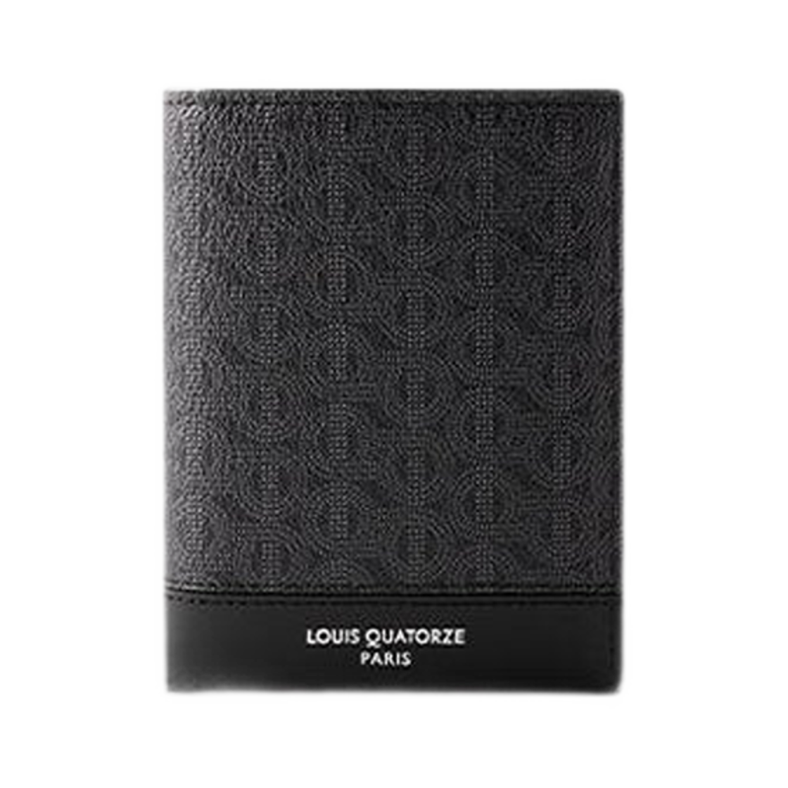 LVSQ3MG06MG5BL0191 Louis Quatorze New Monogram Bi-Fold Wallet Black