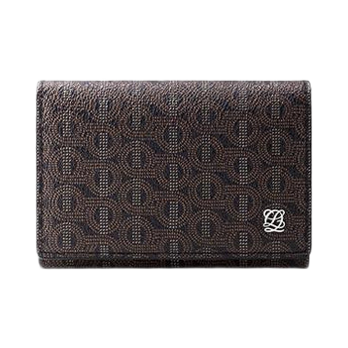 LVSQ3MG03MI0TA0191 Louis Quatorze New Monogram Bi-Fold Card Wallet Tan