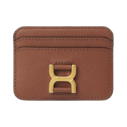 Chloe Marcie Card Holder Tan