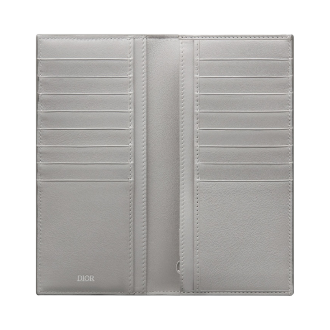 디올 버티컬 장지갑 CD 다이아몬드 캔버스 그레이(Dior Vertical Long Wallet CD Diamond Canvas Grey) - 2