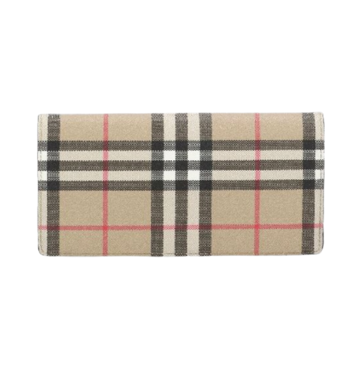 Burberry Vintage Check Continental Wallet Archive Beige
