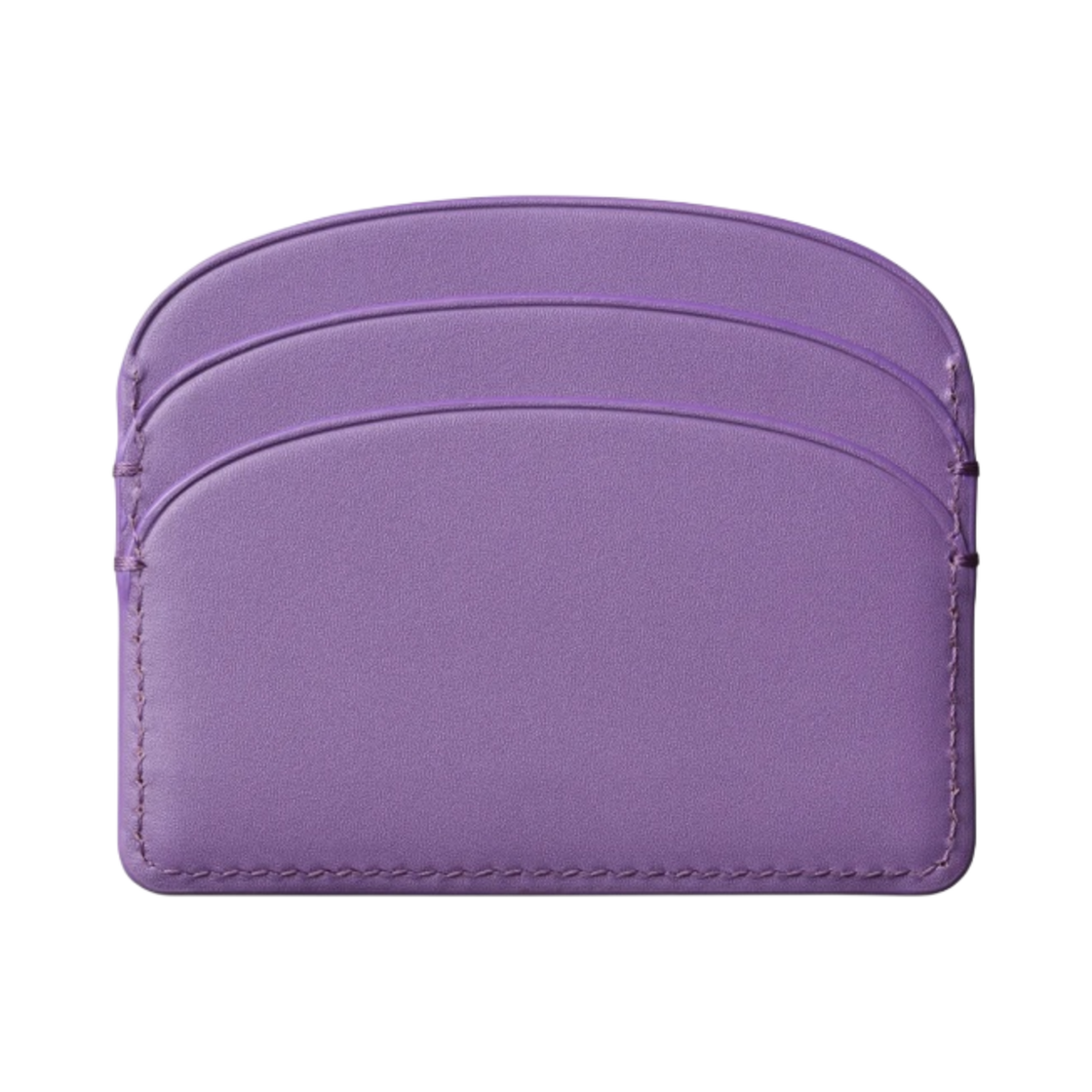 아페쎄 데미룬 카드 홀더 다크 모브(A.P.C. Demi-Lune Card Holder Dark Mauve) - 2